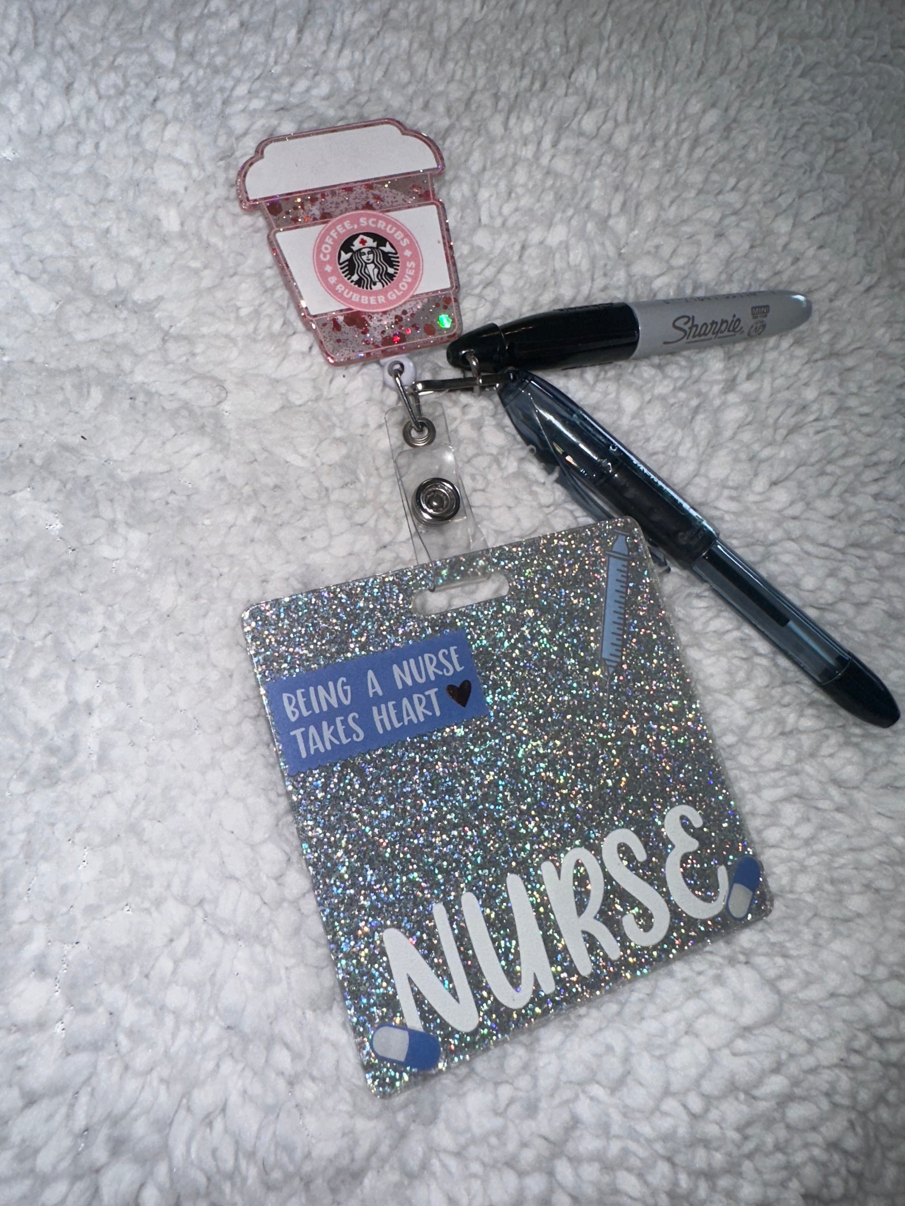 Starbucks Badge Reel