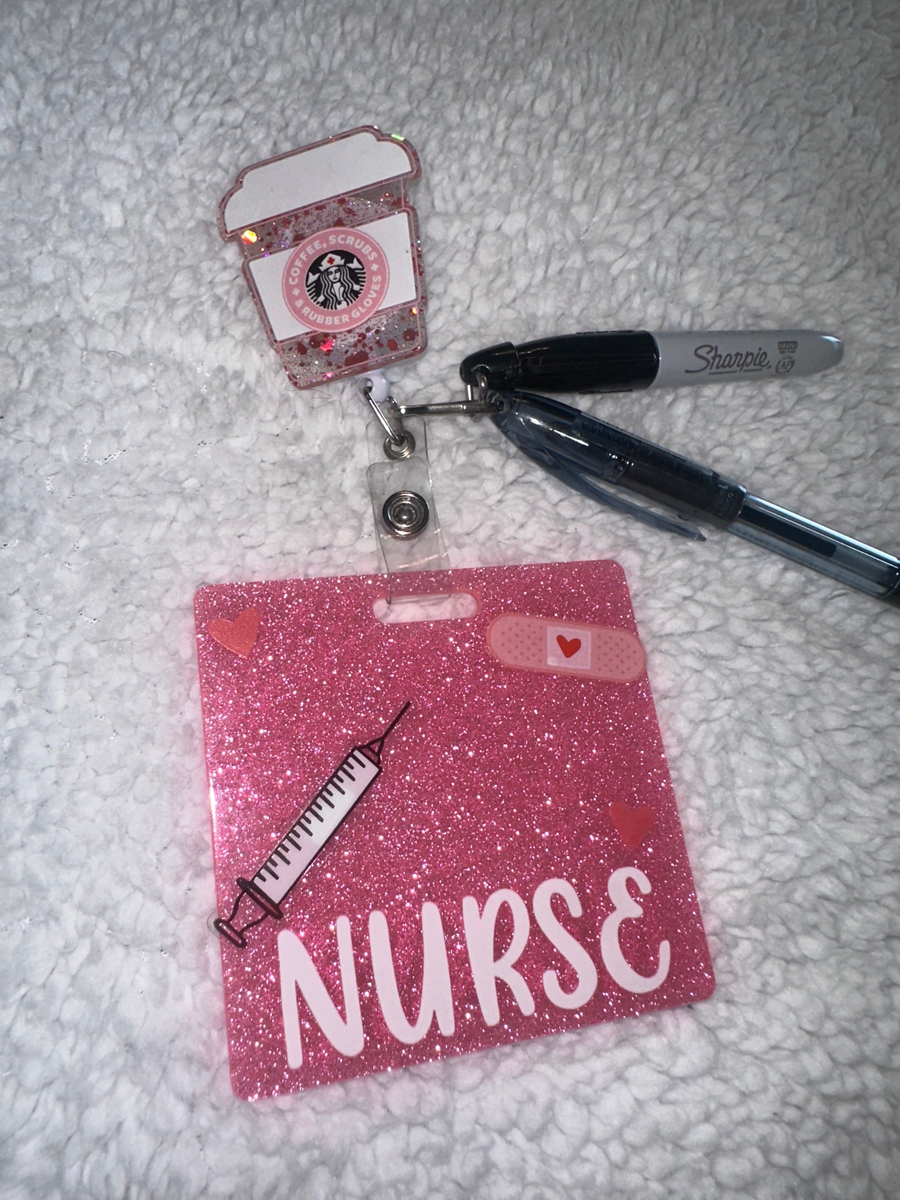 Starbucks Badge Reel