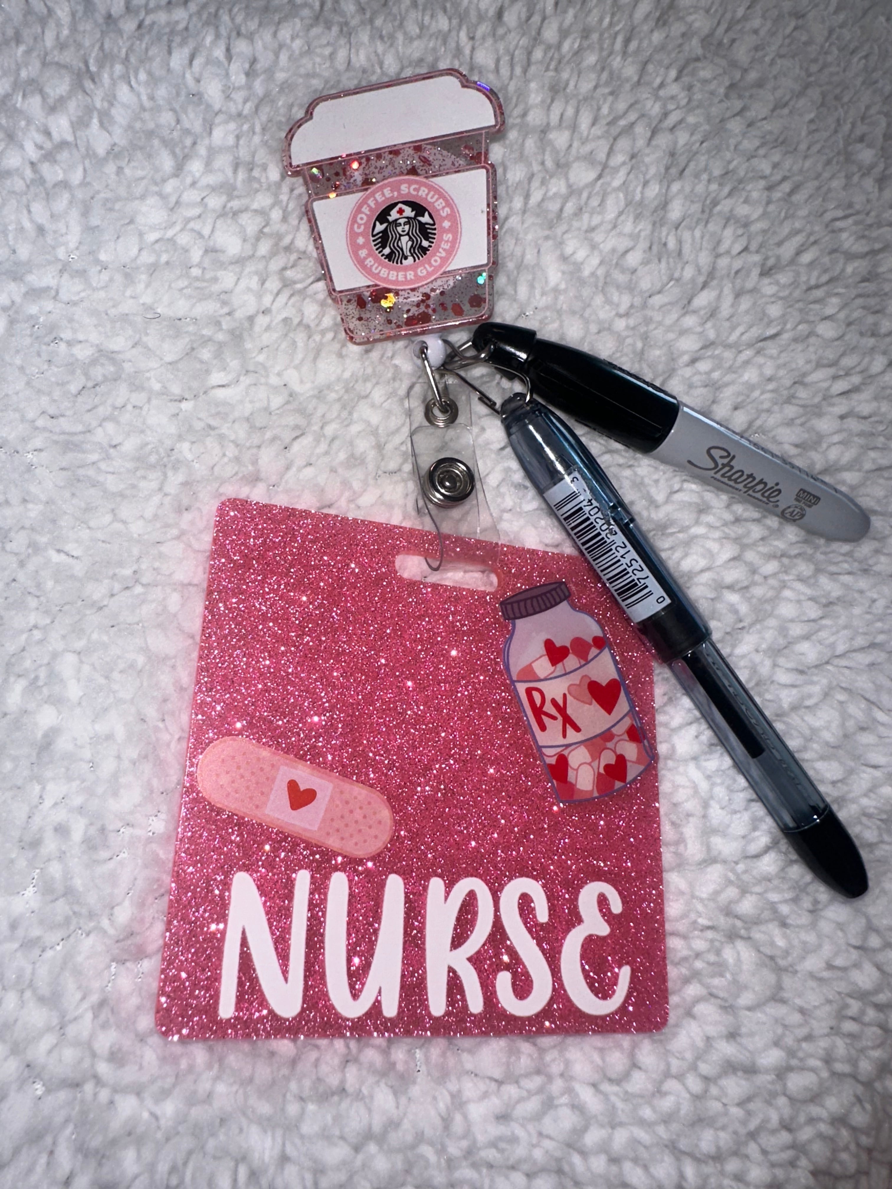 Starbucks Badge Reel